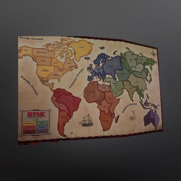 Vintage 1993 Risk Board Game by Parker Brothers Complete - Picture 2 of 11